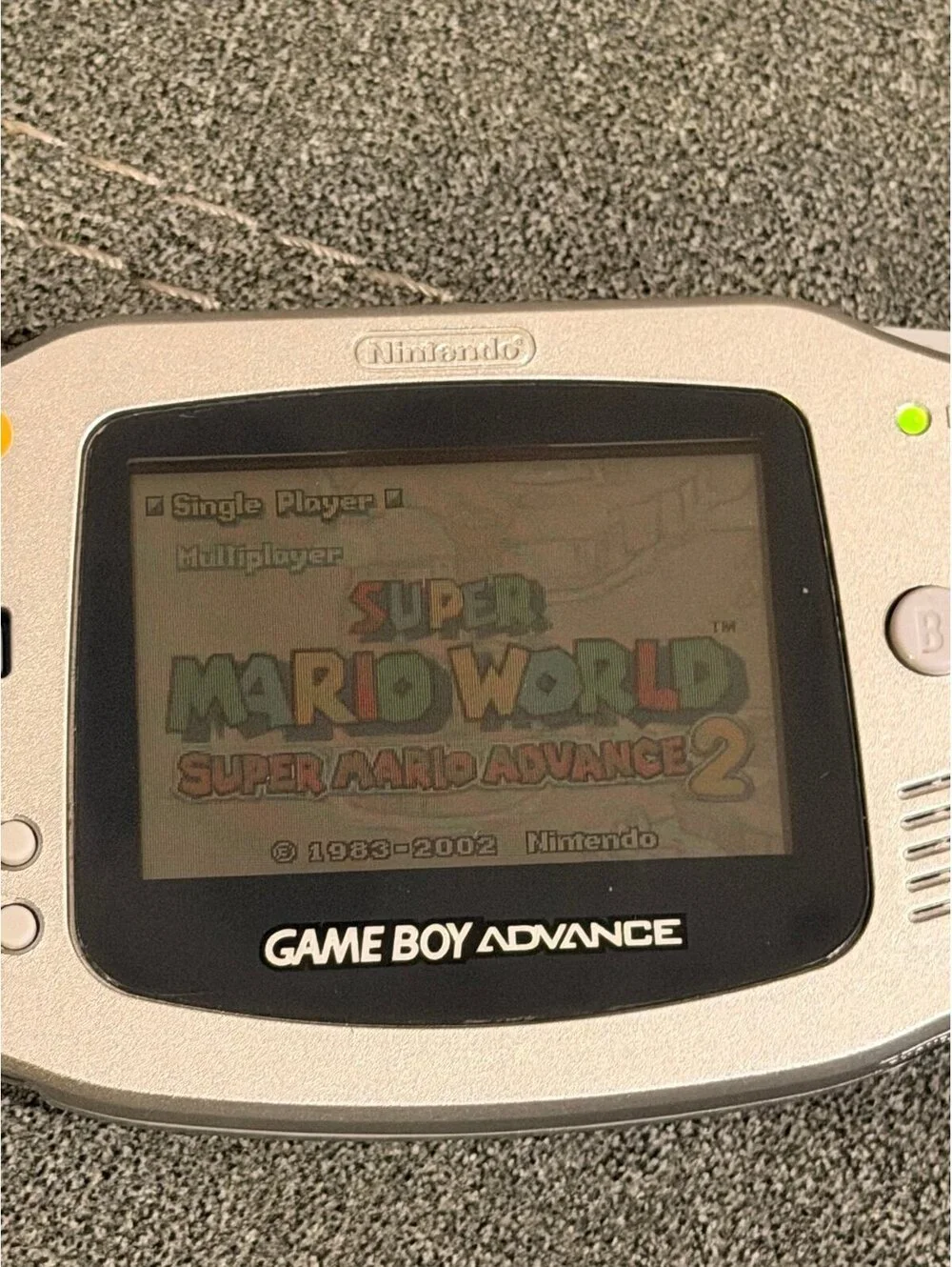 Super Mario World: Super Mario Advance 2 for Gameboy Advance